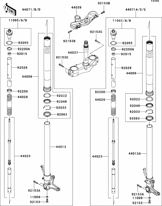 Front fork