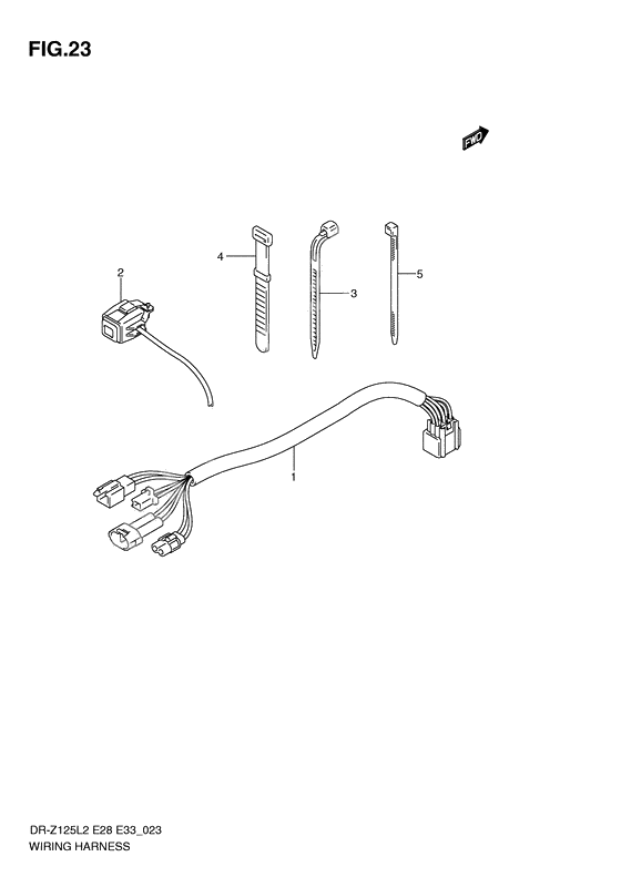 Wiring harness              

                  Dr-z125l2 e33