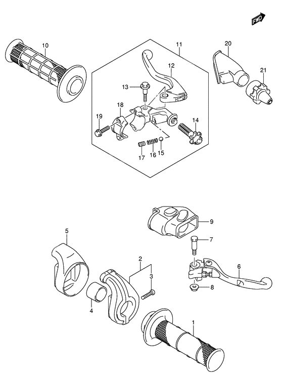 Handle lever              

                  Model k5