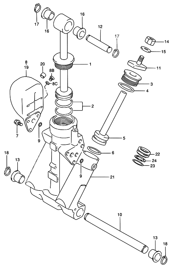 Trim cylinder