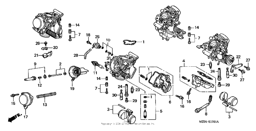Carburetor components