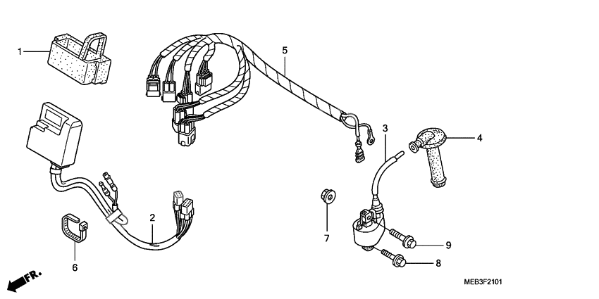 Harness wire              

                  CRF450R8