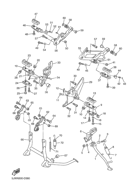 Stand & footrest