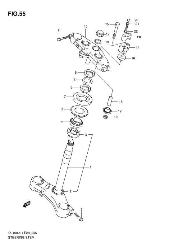 Steering stem