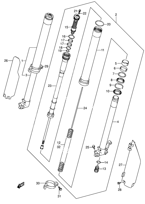 Front damper              

                  Model k1