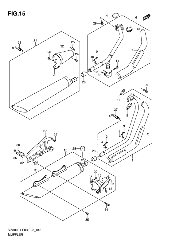 Muffler comp