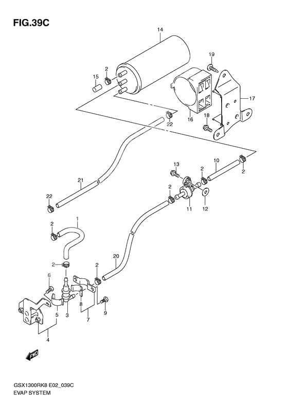 Evap system              

                  E14