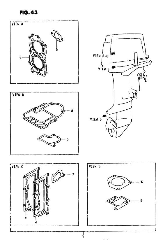 Opt gasket set