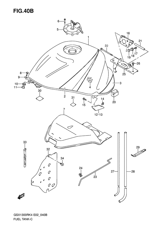 Tank fuel              

                  Model k6