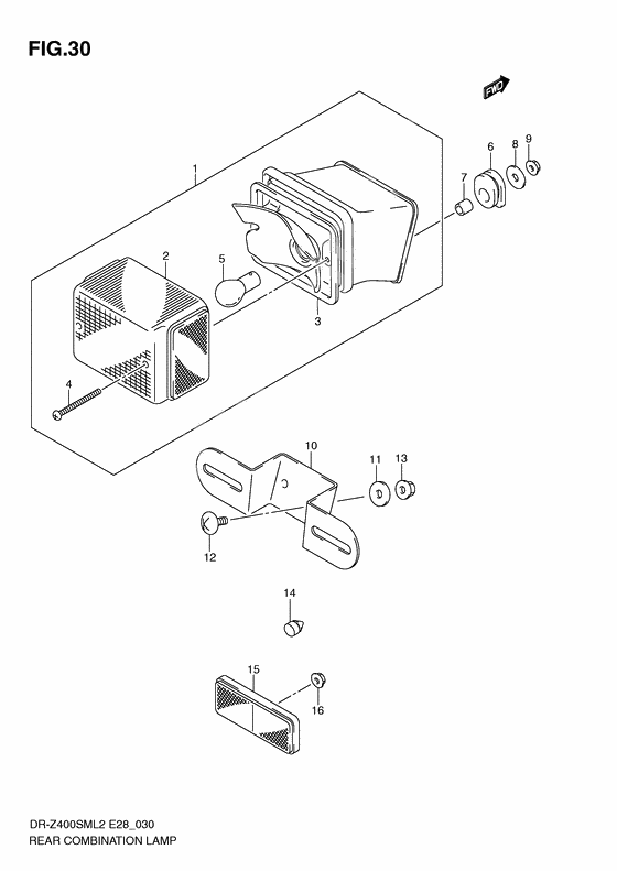 Rear combination lamp