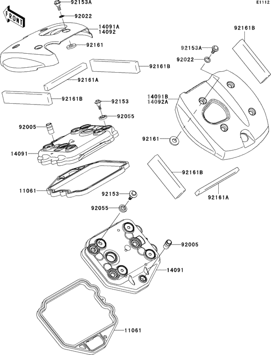 Cylinder head cover