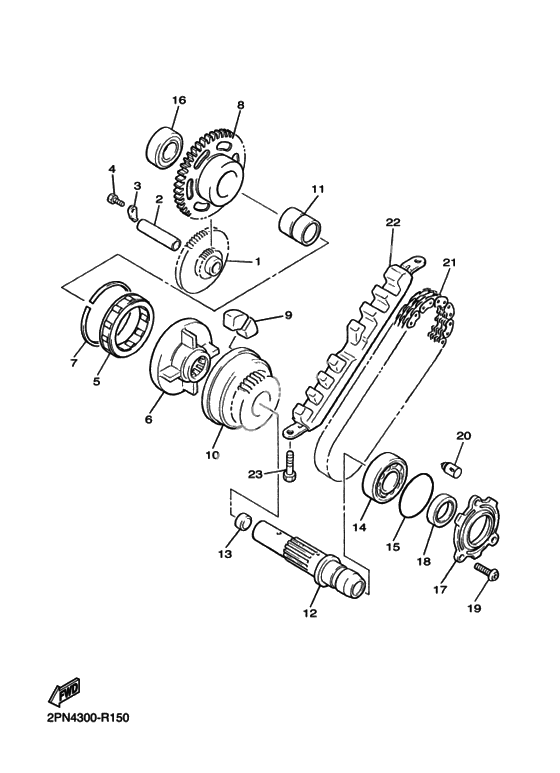 Привод стартера