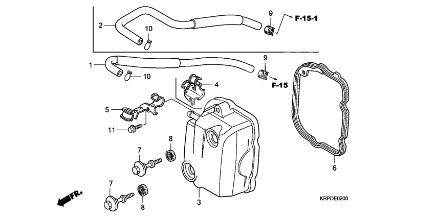 Cylinder head cover