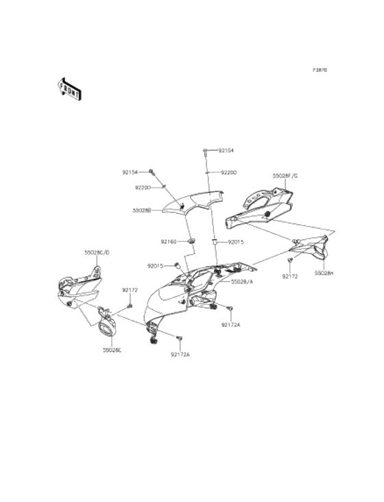 Cowling              

                  Upper