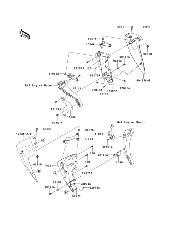 Cowling lowers