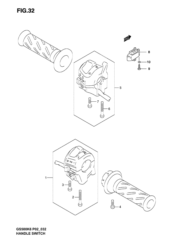 Handle switch              

                  Model k4/k5