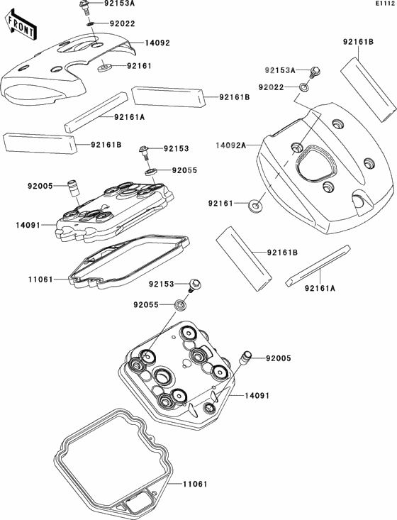 Cylinder head cover