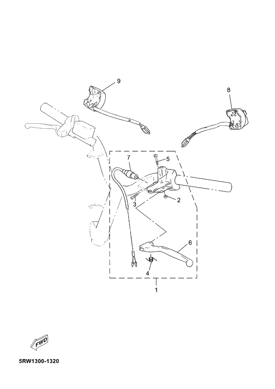 Handle switch & lever