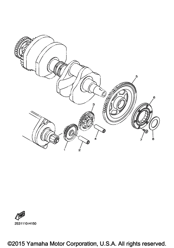 Привод стартера