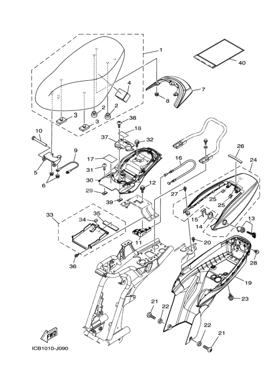 Seat & carrier