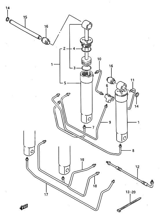 Trim cylinder