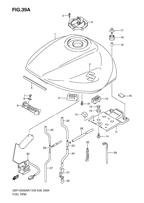 Tank fuel              

                  Model k9