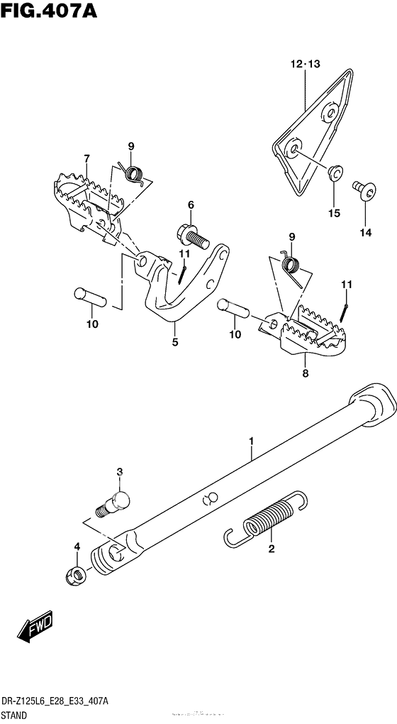 Stand (Dr-Z125L6 E28)