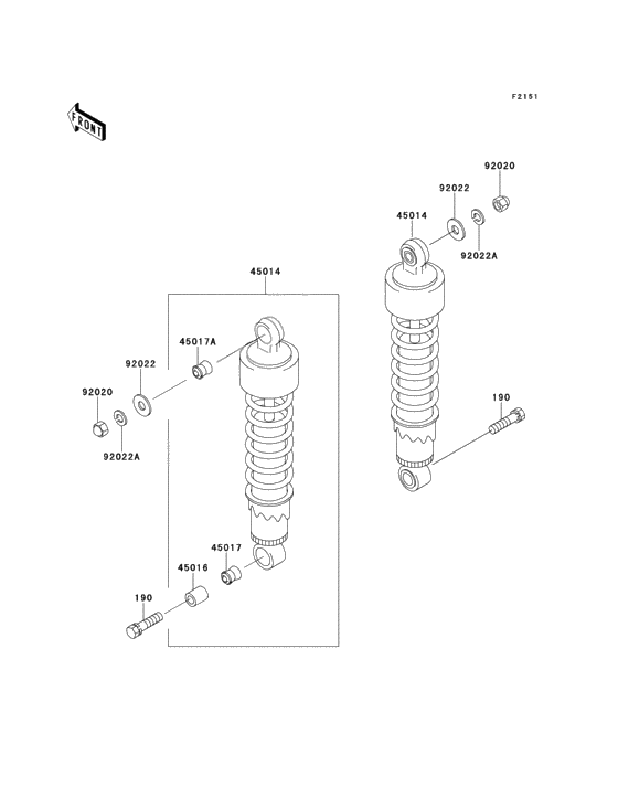 Suspension/shock absorber