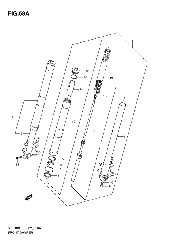 Front damper