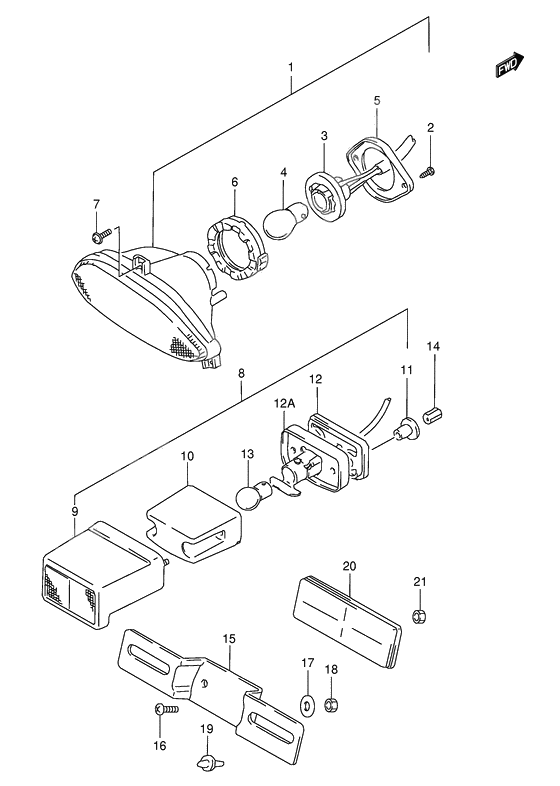 Rear combination lamp