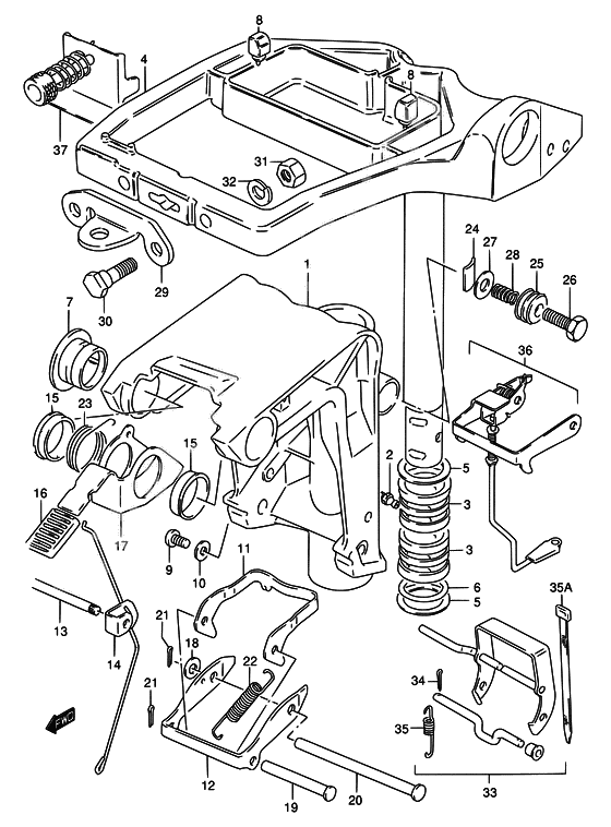 Swivel bracket