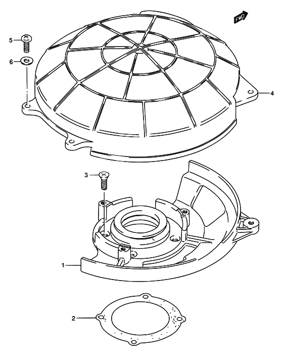 Oil seal housing