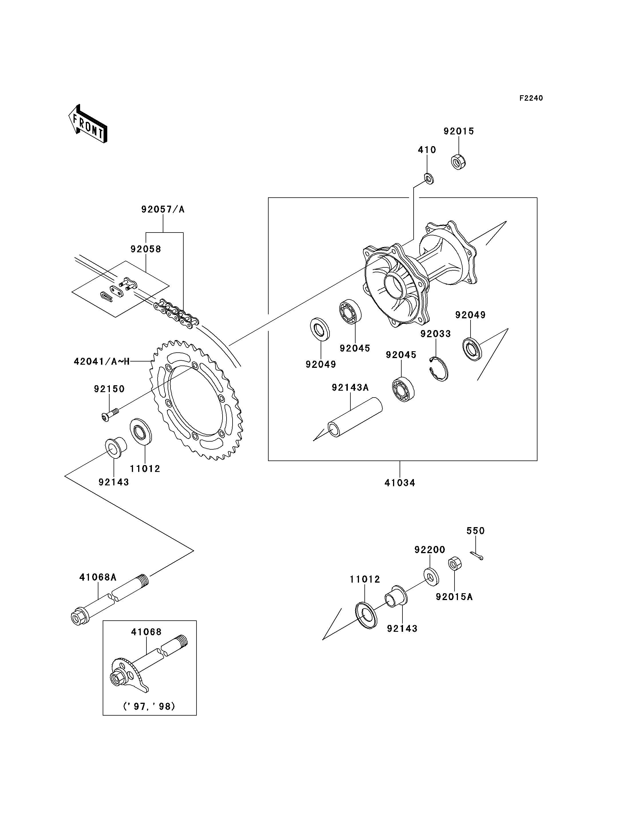 Rear Hub