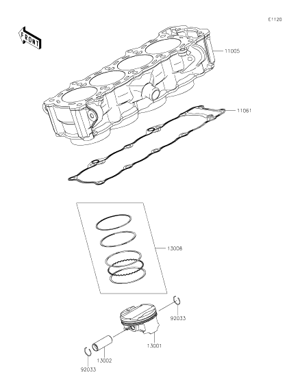 Cylinder/Piston(s)