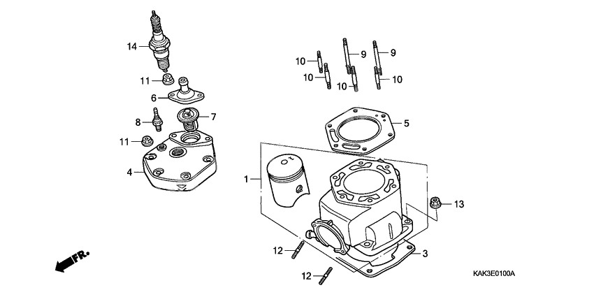 Cylinder/cylinder head