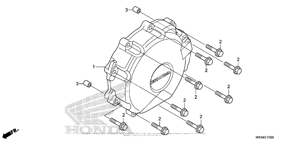 Alternator cover (1)