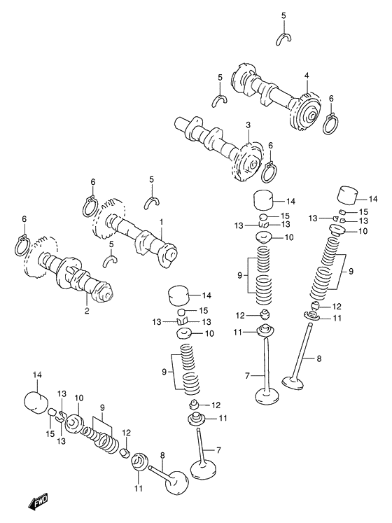 Cam shaft / valve