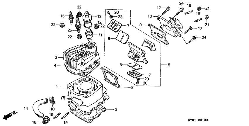 Cylinder/cylinder head