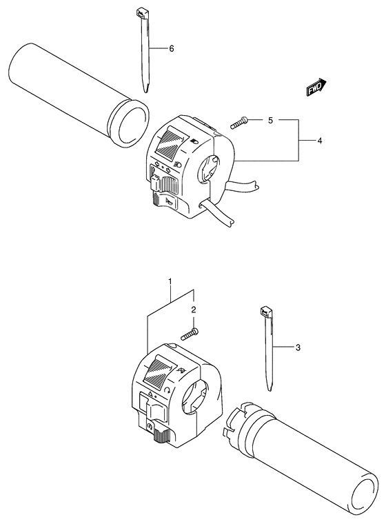 Handle switch              

                  Model k4