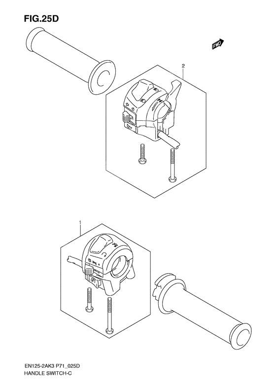 Handle switch              

                  En125-2ak7/en125huk7