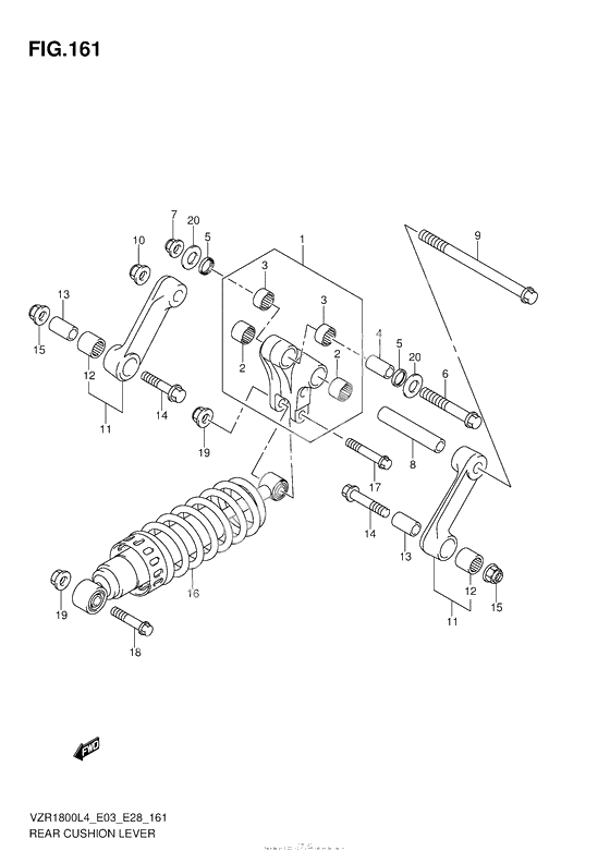 Рычаг прогрессии (Vzr1800Zl4 E28)