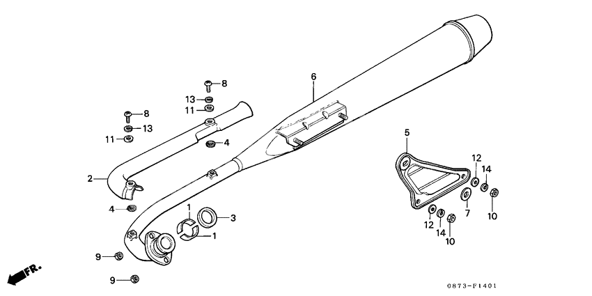 Exhaust muffler              

                  2