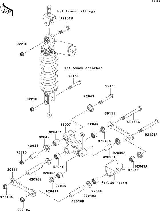 Rear suspension