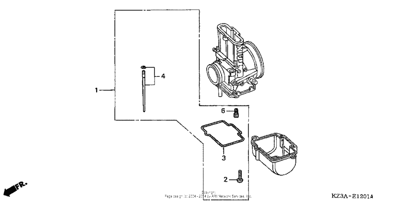 Carburetor optional kit ('02-'03)