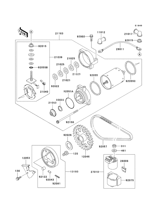 Starter motor