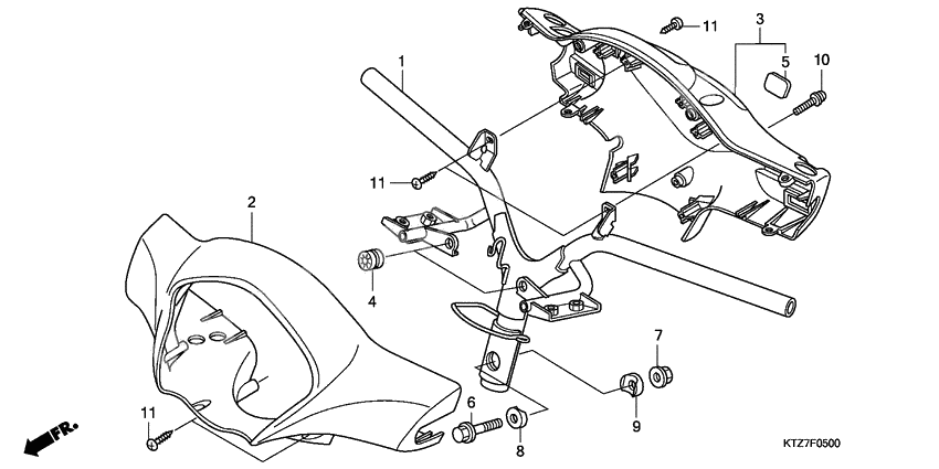 Handle pipe/handle cover