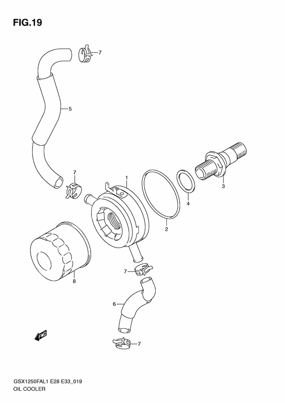 Oil cooler