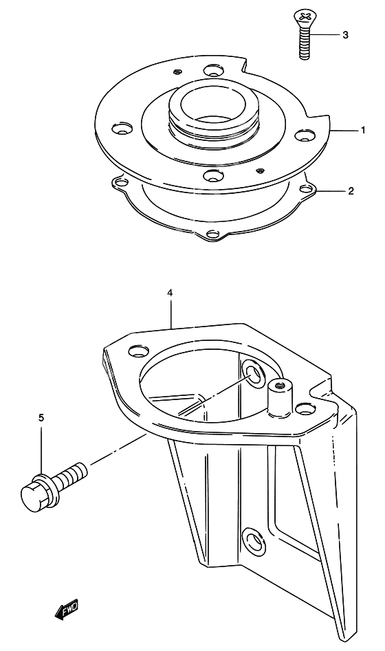 Oil seal housing