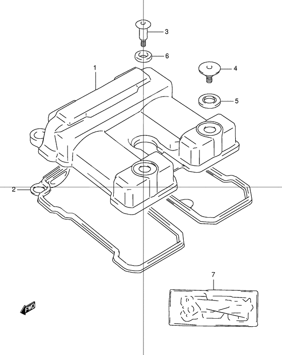 Cylinder head cover