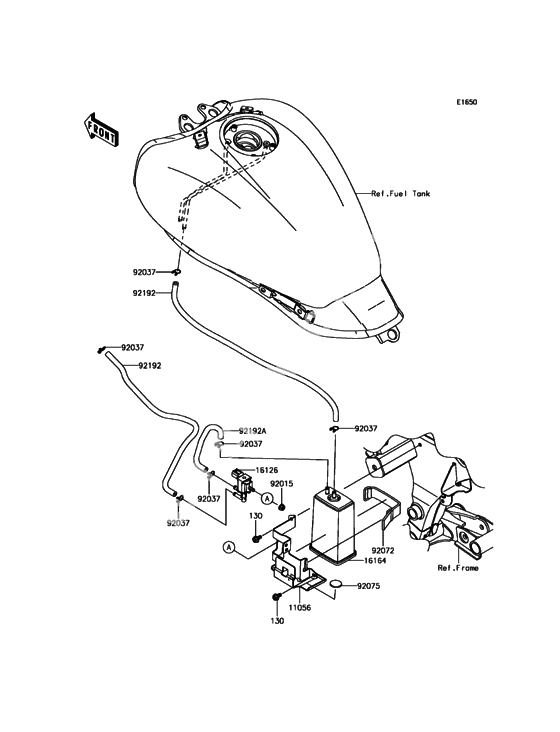 Fuel evaporative system